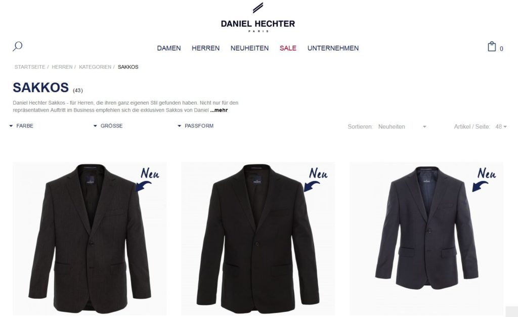 online shop hechter